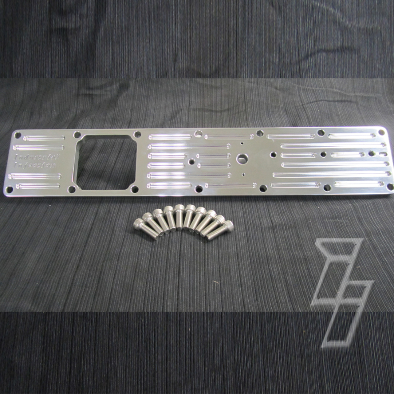 Dodge Cummins Billet Intake Plate - Industrial Injection - PDM - Polished - `03-`07